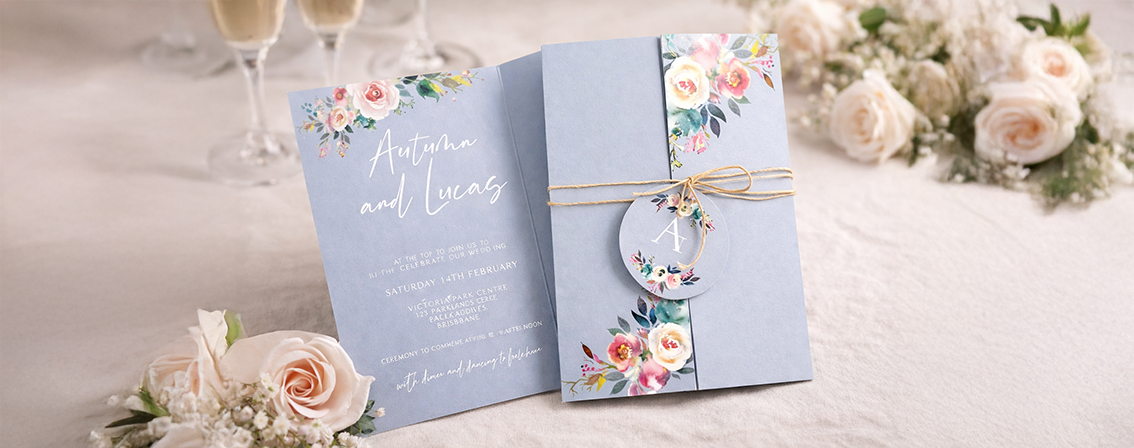 Picture of Folded Invitation